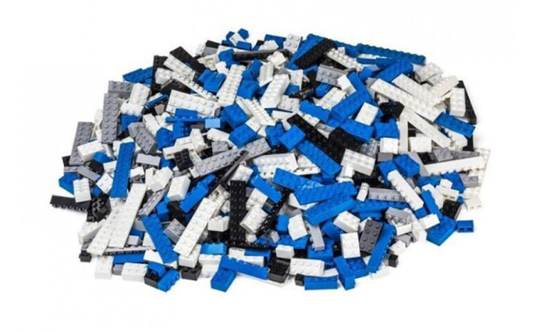 L-W Toys Policejní set 1000 ks těžký